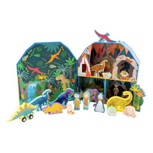 Playbox Dinosaurios 15 Pzs Madera