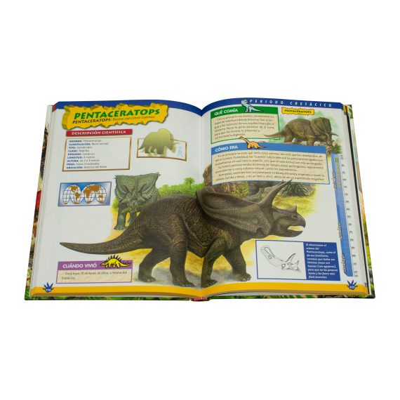 Enciclopedia infantil: el gran libro de los dinosaurios